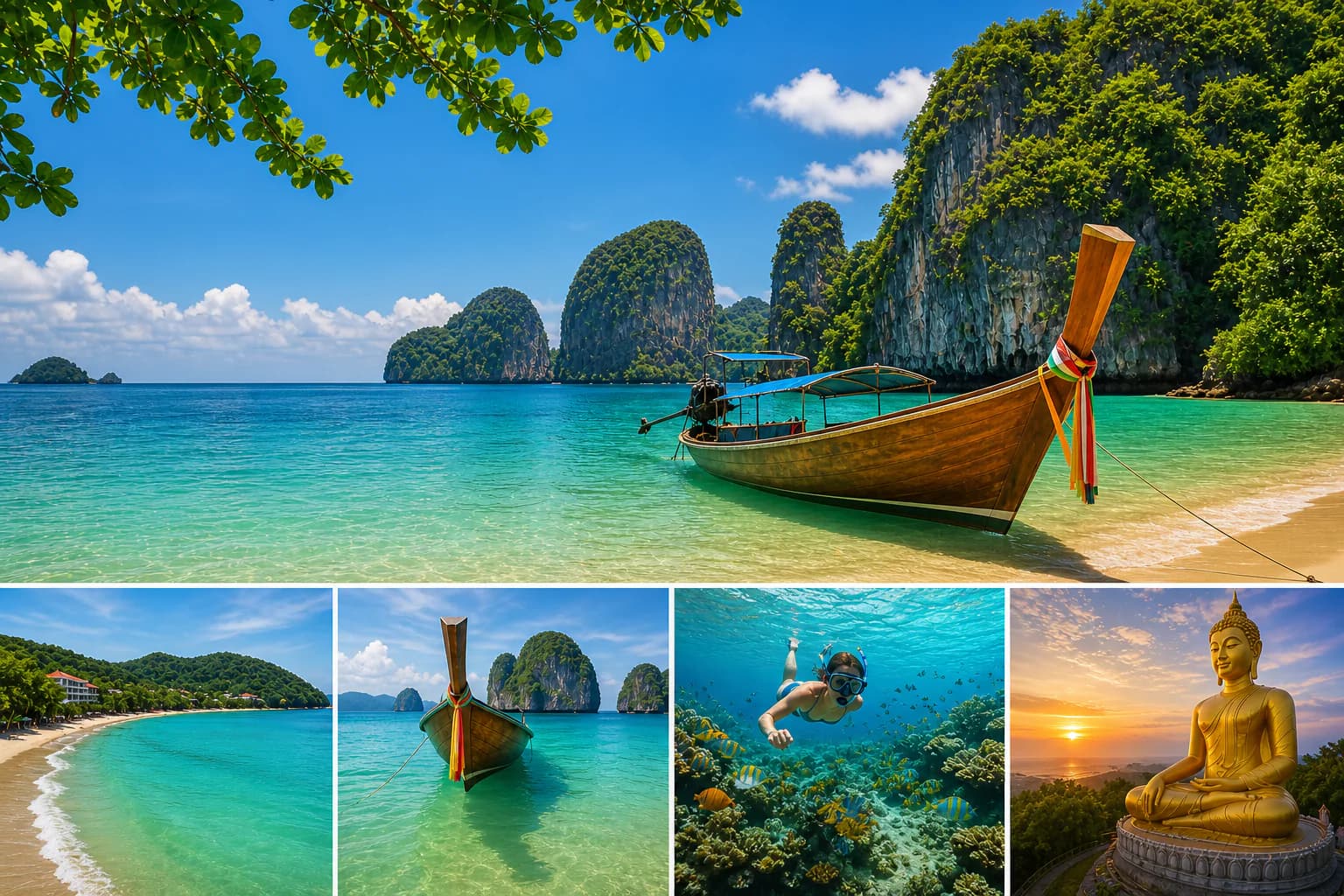2 Nights Krabi & 2 Nights Phuket Dream Vacation