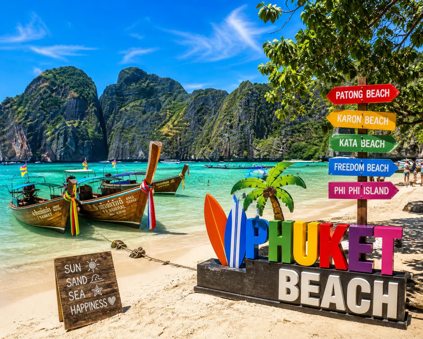 8 Nights Thailand Escape: 2N Phuket • 2N Krabi • 2N Pattaya • 2N Bangkok